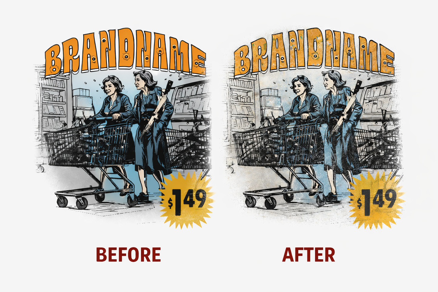 23 Vintage Distressed Textures – Grunge & Worn Effects