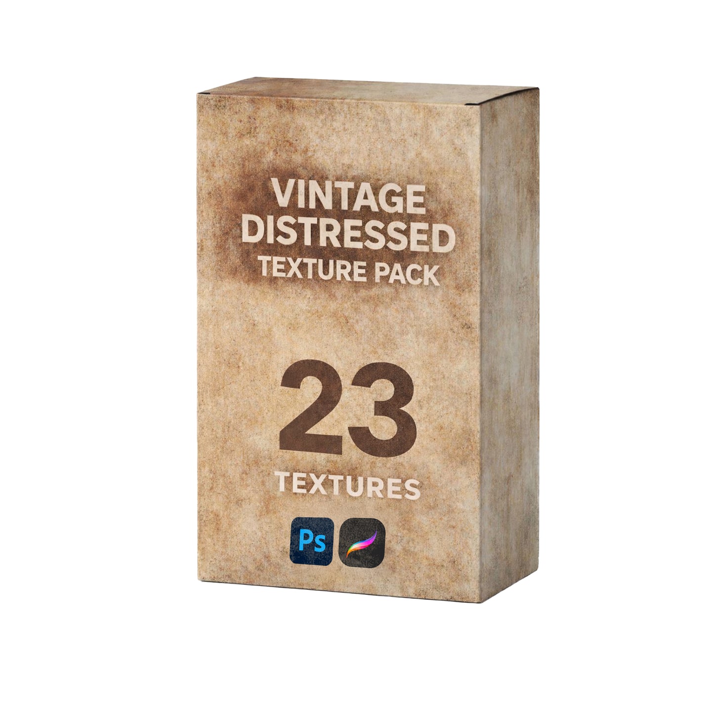 23 Vintage Distressed Textures – Grunge & Worn Effects